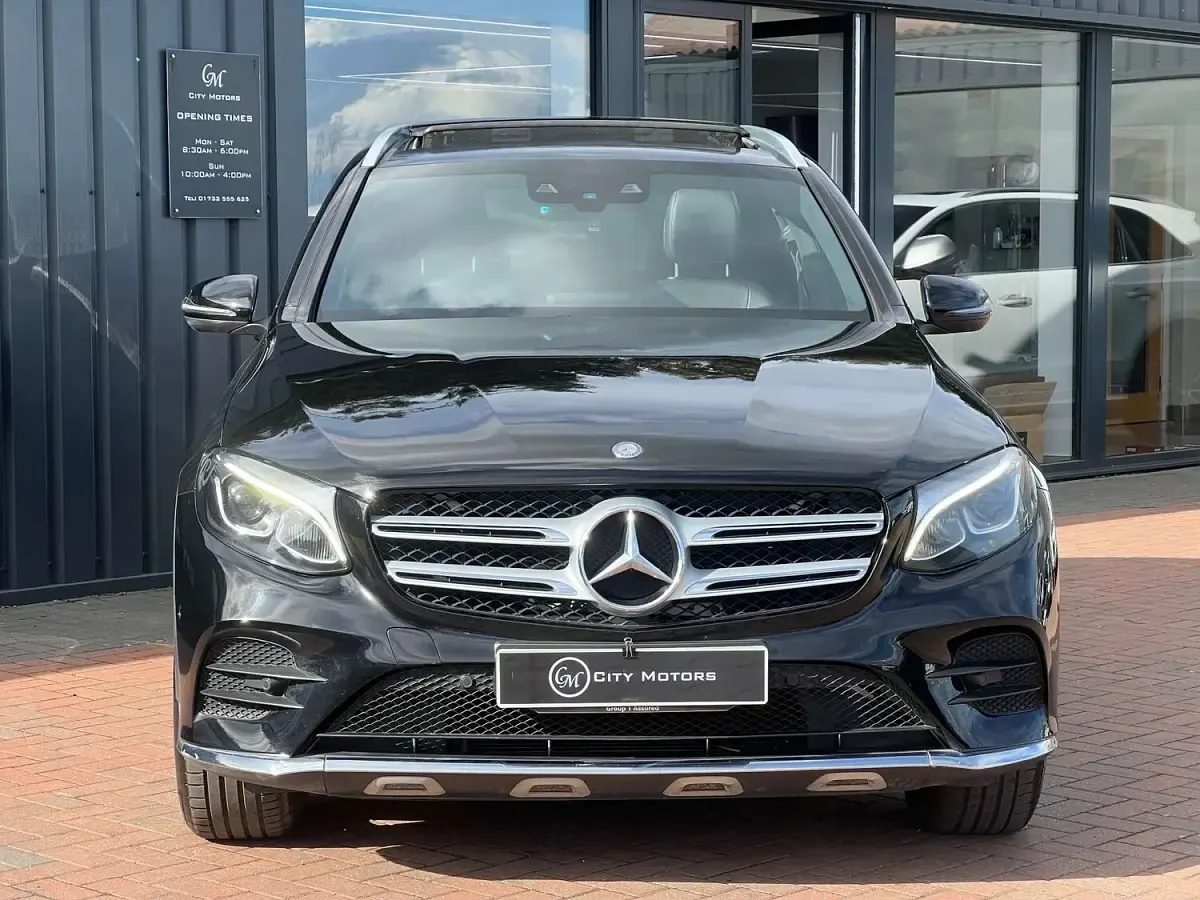 Used Mercedes GLC250 AMG Line Premium 201 HP (147 kW) 2016 Black SUV