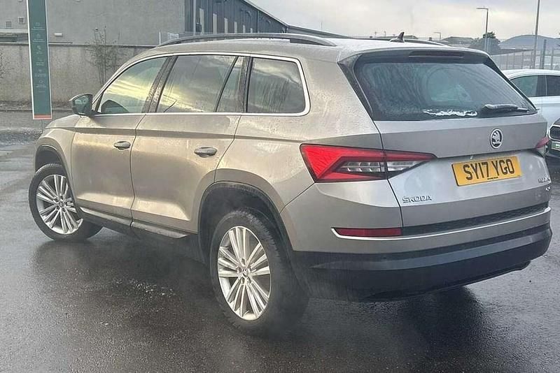 Used Skoda Kodiaq SE L 150 HP (110 kW) 2017 Cappuccino beige metallic SUV