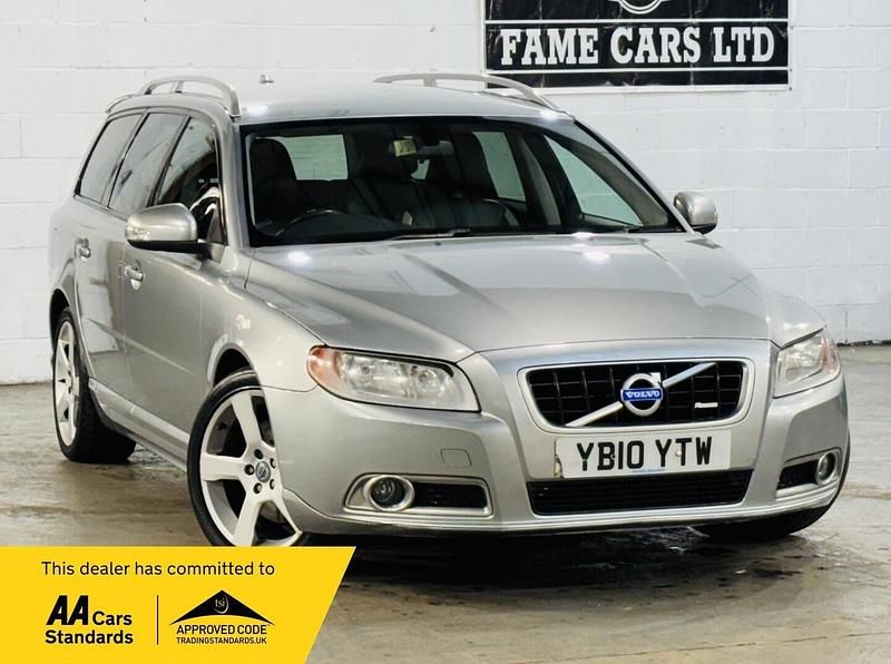 Silver Used 2010 Volvo V70 R-Design Estate | £4,000 (Fair price) - Image 1/3