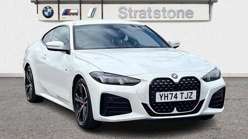 White Used 2024 BMW 420 M Sport Coupe | £33,450 (Super price) - Image 1/3