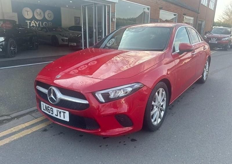 Used Mercedes A180 Premium 116 HP (85 kW) 2019 Red Sedan