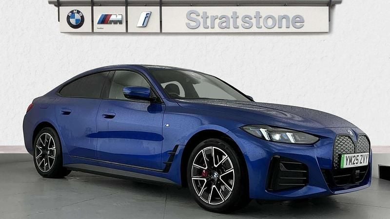 Blue Used 2025 BMW i4 M Sport Sedan | £38,990 (Fair price) - Image 1/4