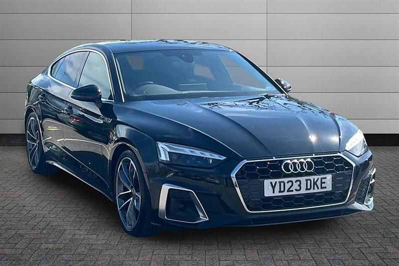 Used Audi A5 S-Line 163 HP (119 kW) 2023 Mythos black Coupe