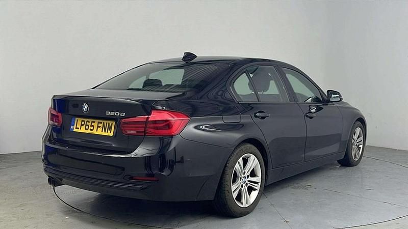 Used BMW 320 Sport Line 2016 Black Sedan