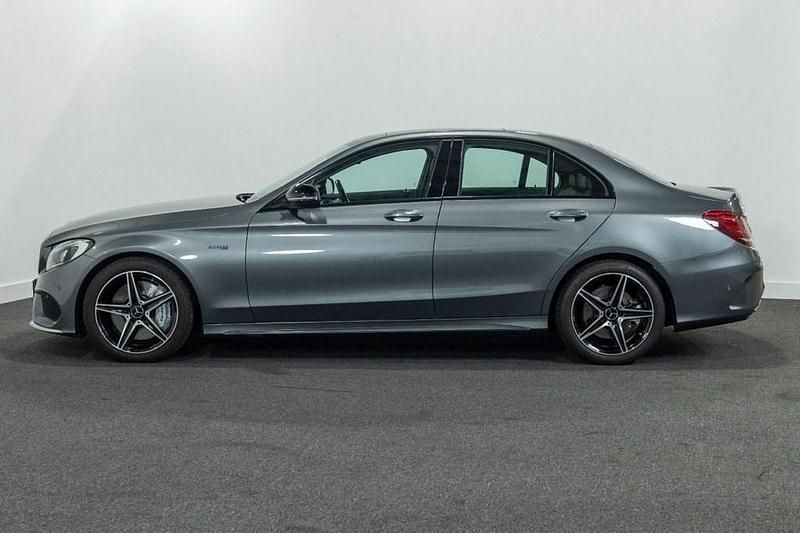 Begagnad Mercedes C43 AMG Premium 2017 Grå Sedan