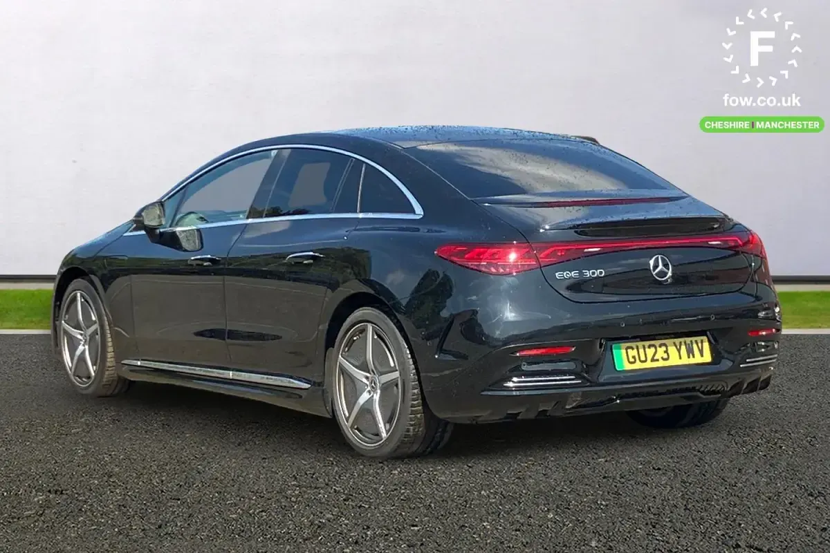 Used Mercedes EQE300 AMG Line Premium 180 kW (245 HP) 2023 Black Sedan