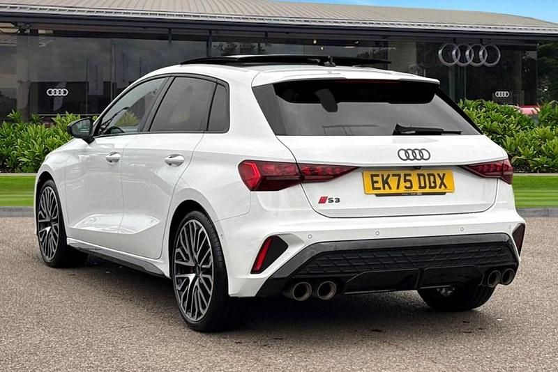 Used Audi S3 Sportback Black Edition 333 HP (244 kW) 2025 White Hatchback