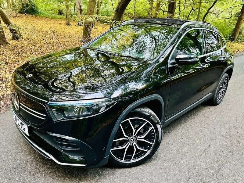 Black Used 2021 Mercedes EQA250 AMG Line Premium SUV | £14,908 (Super price) - Image 1/4