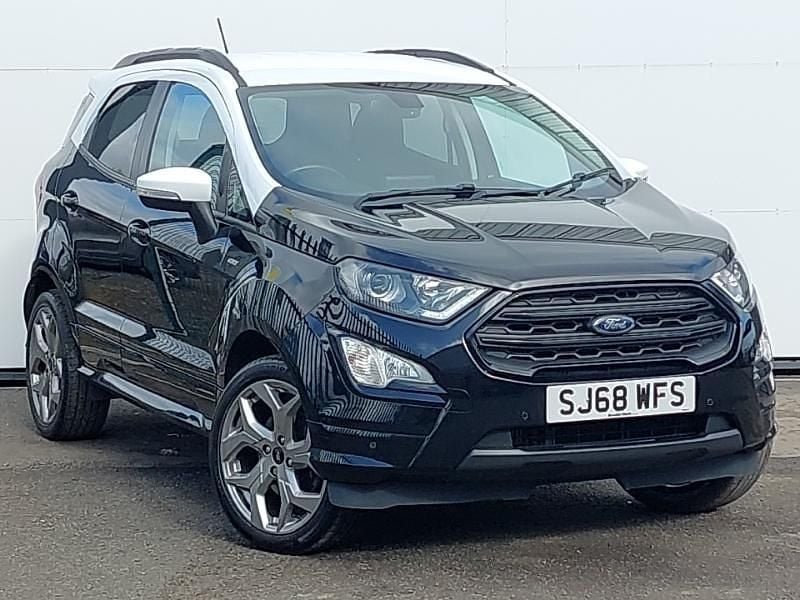 Used Ford Ecosport ST-Line 140 HP (102 kW) 2018 Black SUV