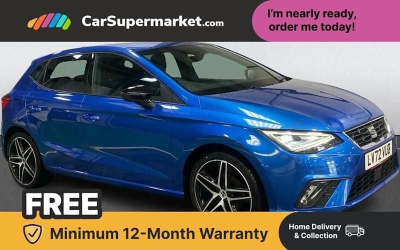 Used Seat Ibiza FR 110 HP (80 kW) 2022 Blue Hatchback