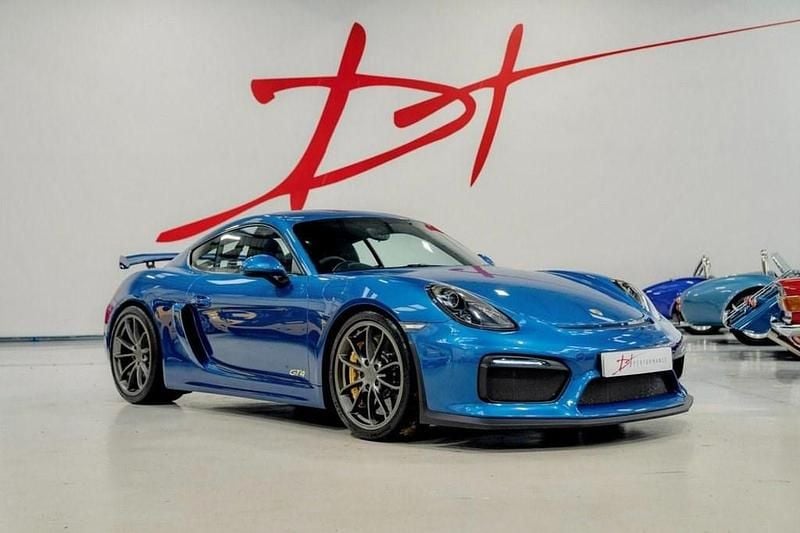 Blue Used 2015 Porsche Cayman GT4 Coupe | £61,950 (Expensive) - Image 1/4