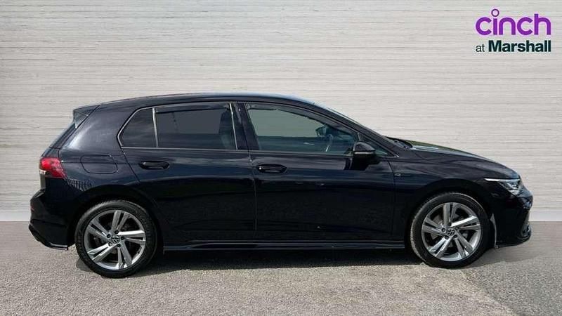 Used VW Golf VIII R-line 150 HP (110 kW) 2022 Black Hatchback