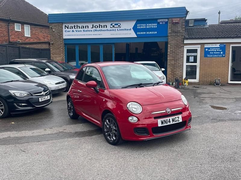 Red Used 2014 Fiat 500 S Hatchback | £4,200 (Fair price) - Image 1/4