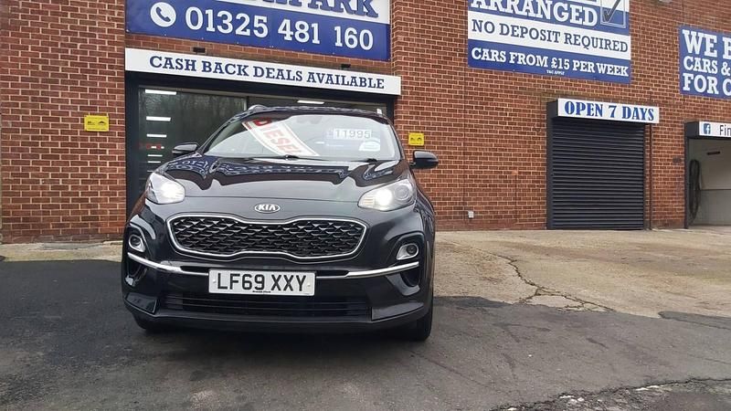 Used Kia Sportage 134 HP (98 kW) 2019 Black SUV