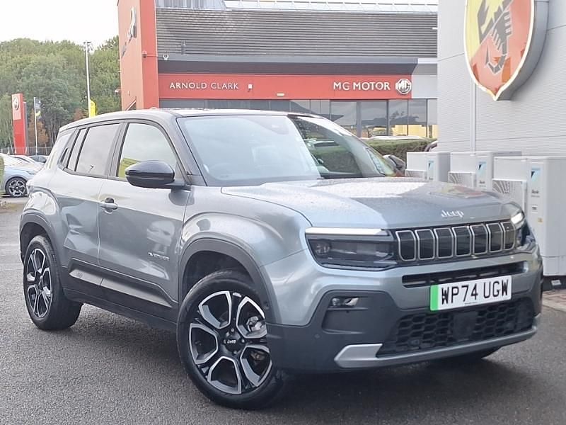 Grey Used 2024 Jeep Avenger EV Summit SUV | £21,498 (A bit pricey) - Image 1/4