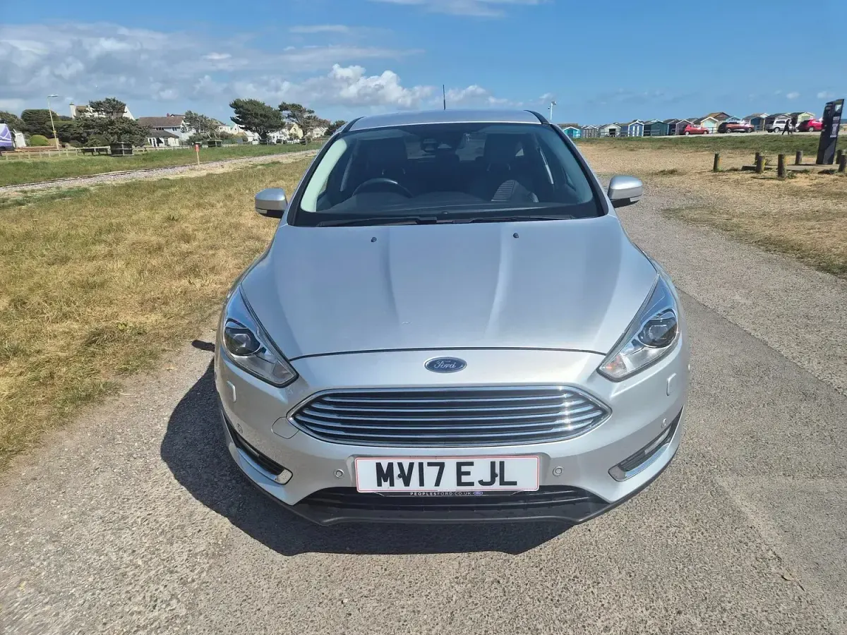 Used Ford Focus Titanium X 2017 Moondust silver metallic Hatchback