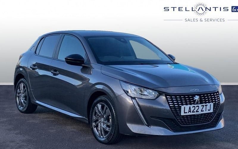 Used Peugeot 208 Active+ 75 HP (55 kW) 2022 Grey Hatchback