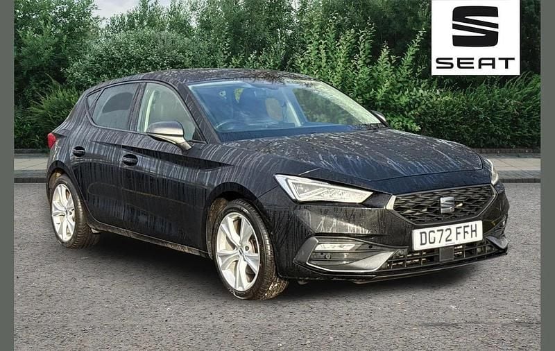 Used Seat Leon FR 147 HP (108 kW) 2022 Black Hatchback