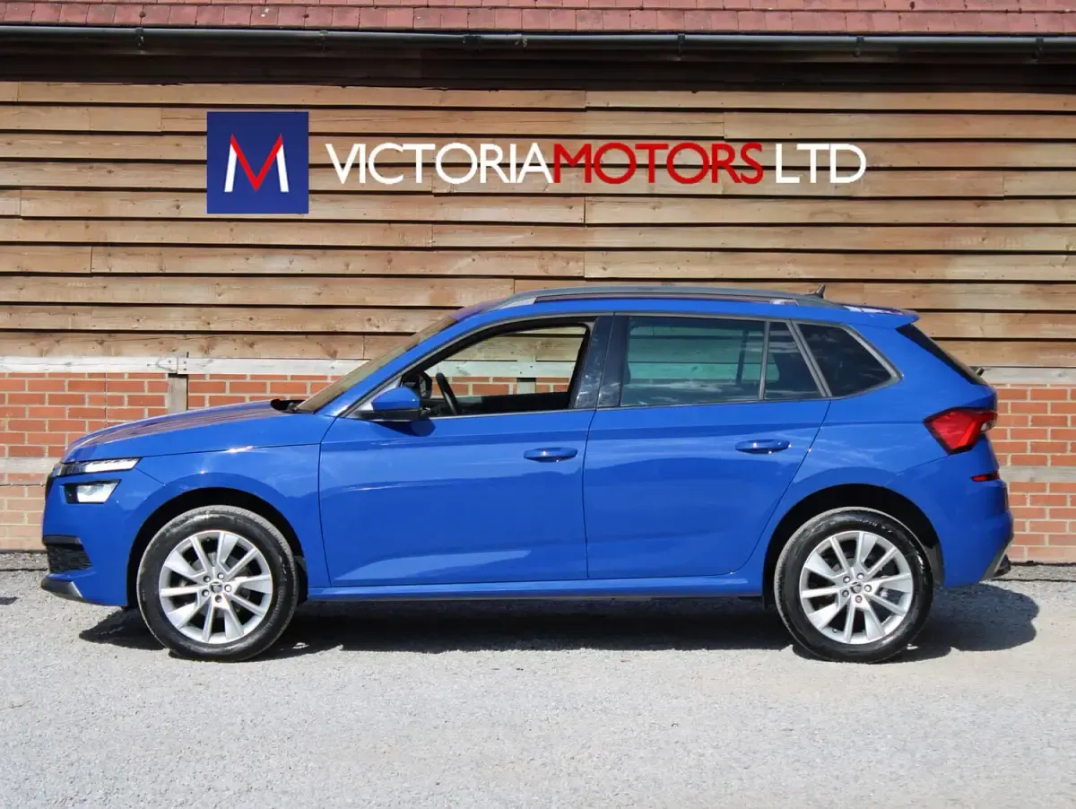 Used Skoda Kamiq SE Drive 108 HP (79 kW) 2023 Blue SUV