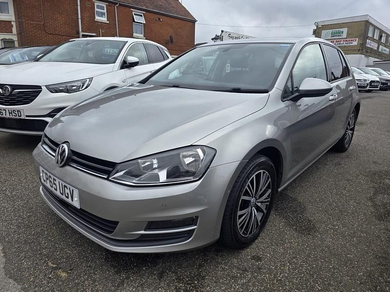 Silver Used 2015 VW Golf VII Match Hatchback | £8,690 (Fair price) - Image 1/4