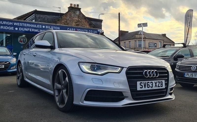 Used Audi A6 Black Edition 175 HP (128 kW) 2013 Silver Estate
