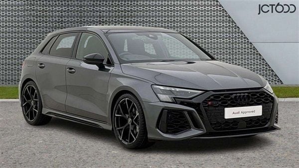 Grey Used 2023 Audi RS3 Comfort Hatchback | £52,163 (Fair price) - Image 1/4