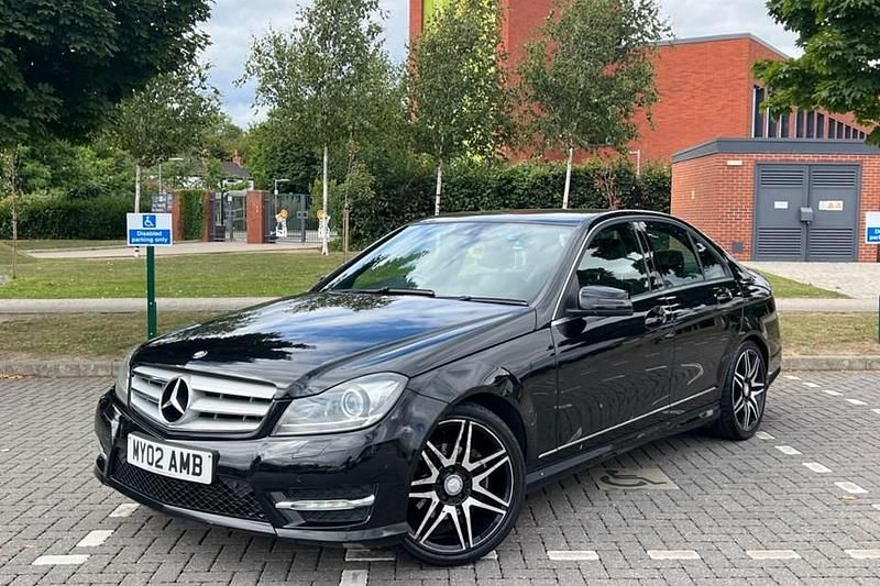 Black Used 2012 Mercedes C220 AMG Sedan | £4,990 (Fair price) - Image 1/1
