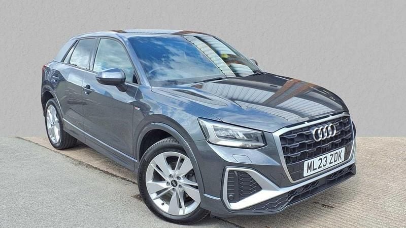 Grey Used 2023 Audi Q2 S-Line SUV | £17,680 (Good price) - Image 1/4
