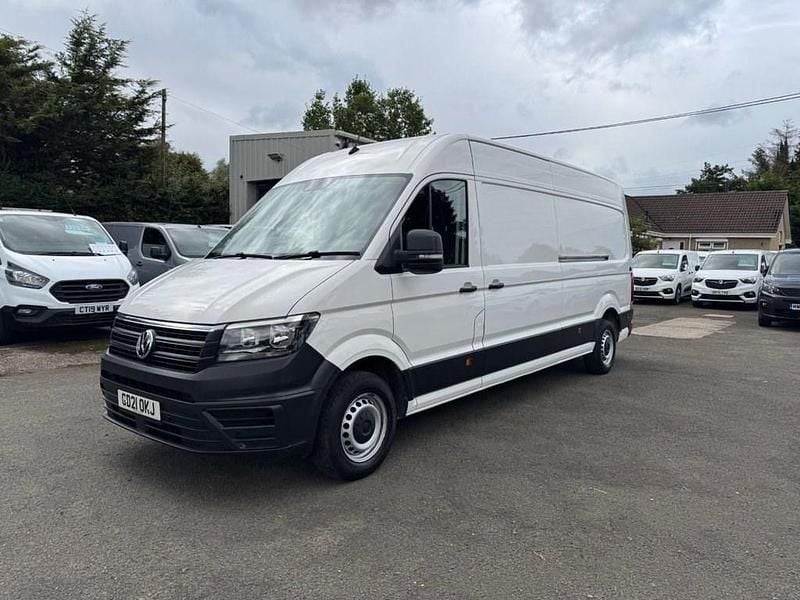 White Used 2021 VW Crafter Trendline Van | £21,995 (Fair price) - Image 1/4