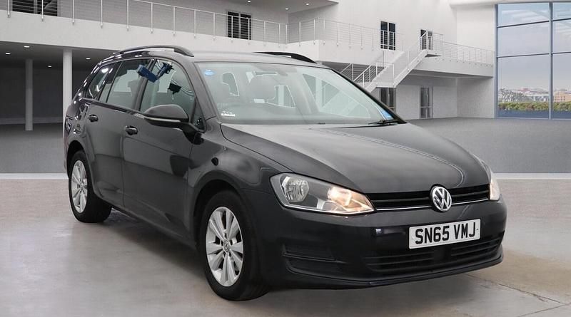 Black Used 2015 VW Golf VII SE Estate | £4,290 (Fair price) - Image 1/4