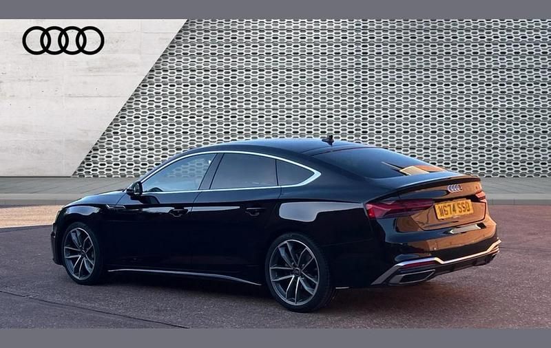Used Audi A5 Sportback S-Line 200 HP (147 kW) 2024 Black Hatchback