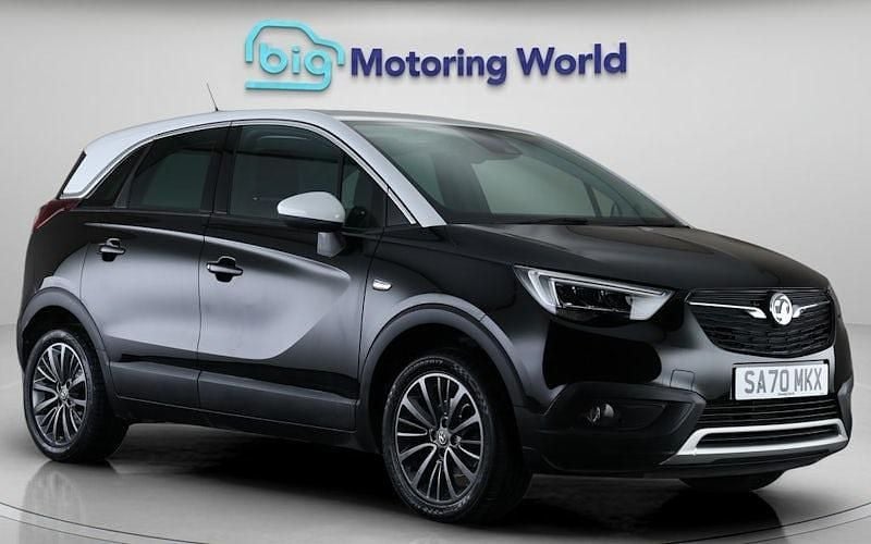 Used Vauxhall Crossland X Elite 131 HP (96 kW) 2020 Black SUV