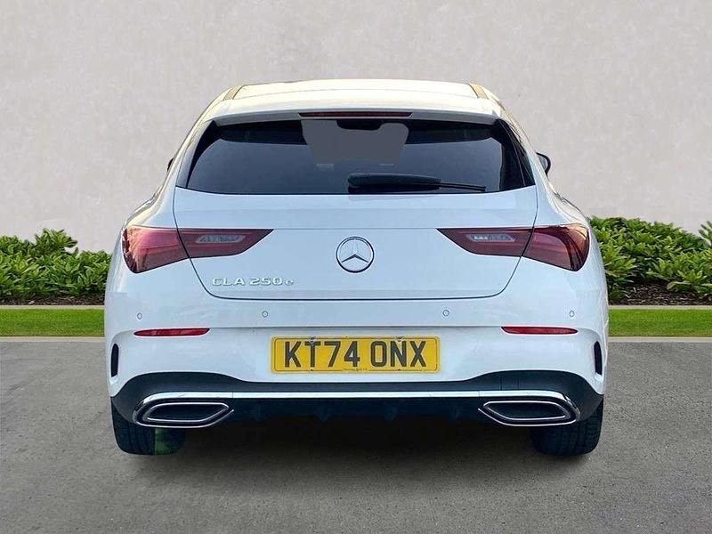Used Mercedes CLA250e AMG Line Premium 218 HP (160 kW) 2025 White Sedan