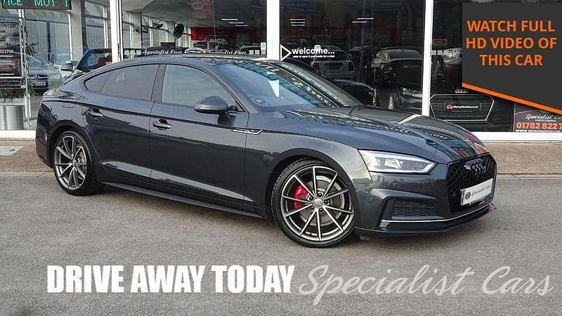 Grey Used 2019 Audi A5 Sportback S-Line Hatchback | £16,000 (Fair price) - Image 1/4