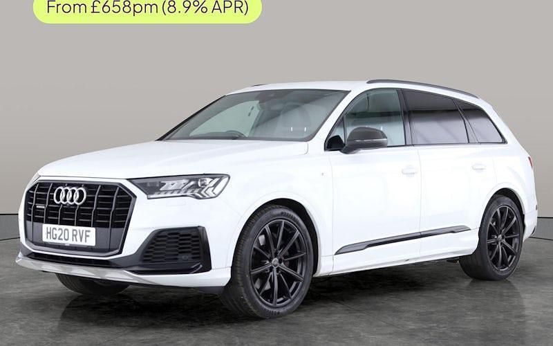 Used 2024 Audi Q7 Black Edition SUV | £37,301 - Image 1/2