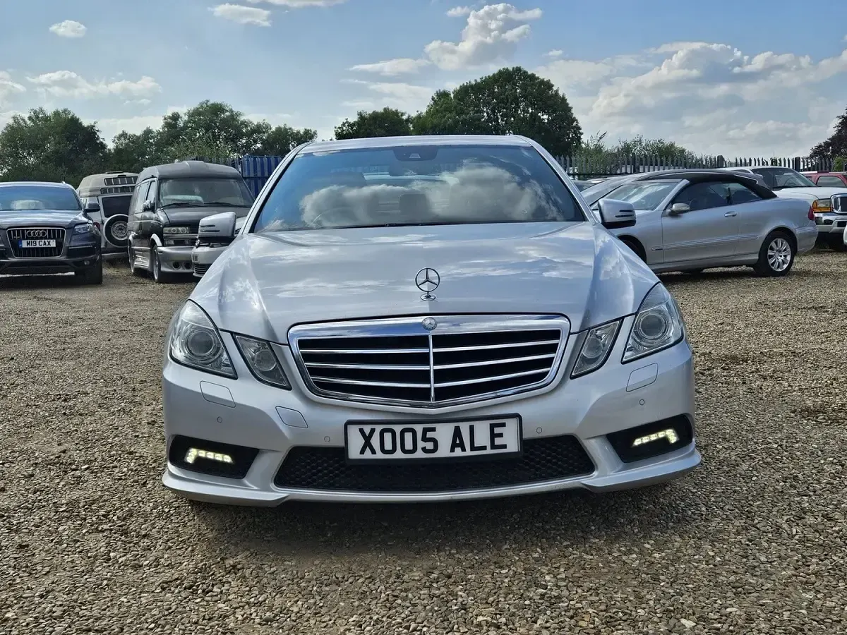 Used Mercedes E250 2010 Silver Sedan