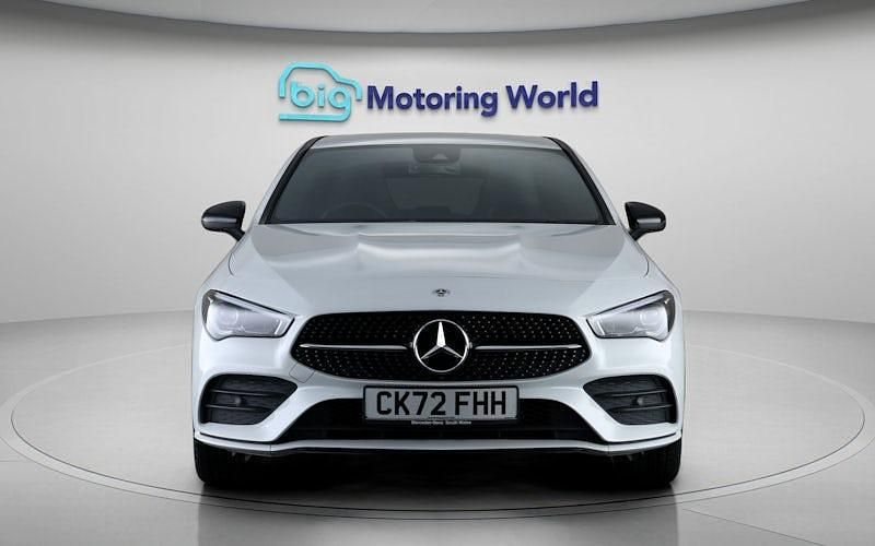 Used Mercedes CLA250e Shooting Brake AMG line 259 HP (190 kW) 2022 White Estate