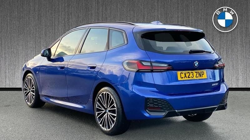 Used BMW 223 Active Tourer M Sport 215 HP (158 kW) 2023 Blue MPV