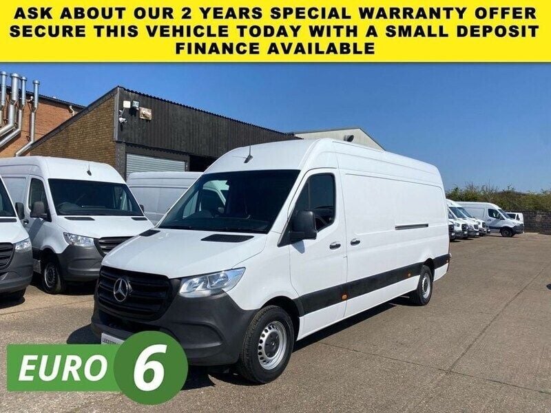 White Used 2023 Mercedes Sprinter Progressive Van | £21,450 (Good price) - Image 1/3