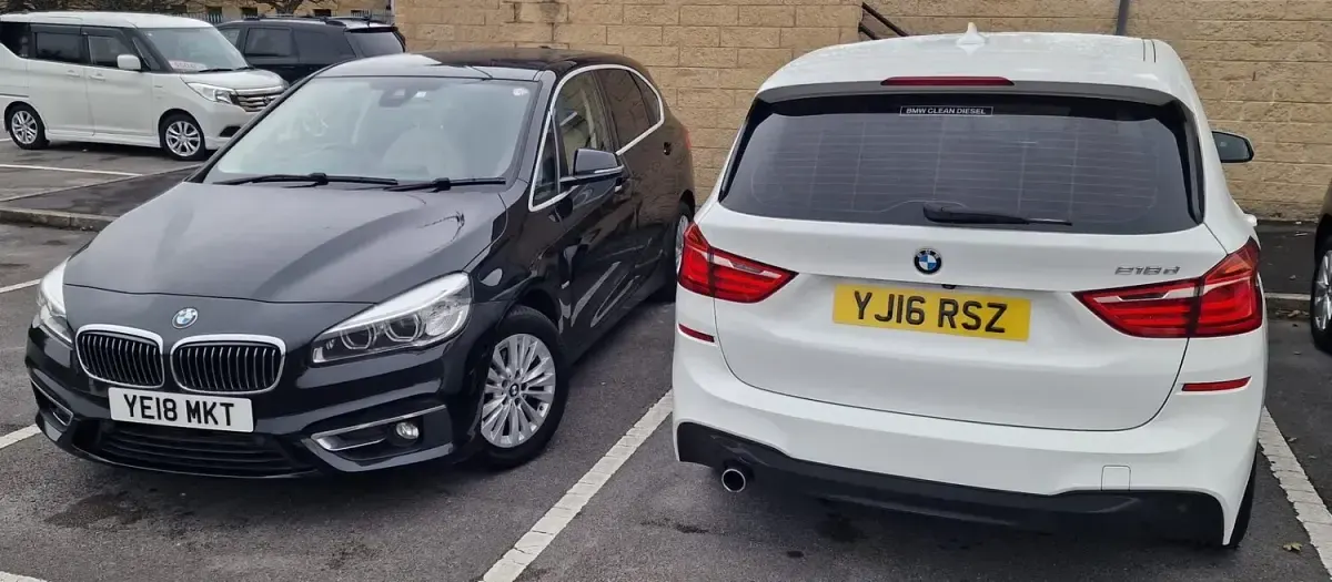 Used BMW 218 Luxury Line 2018 Black Hatchback