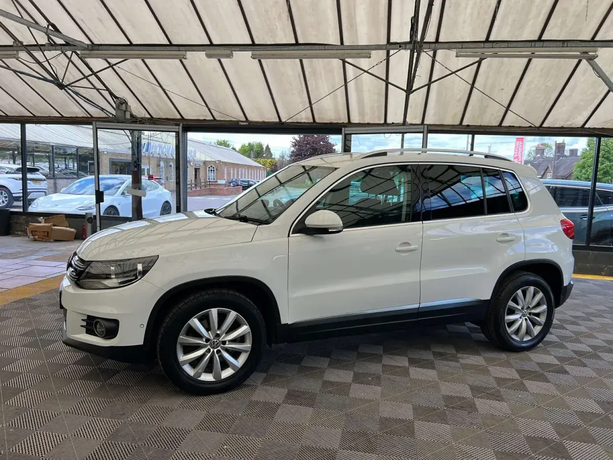 Używany VW Tiguan Match 150 KM (110 kW) 2015 Biały SUV