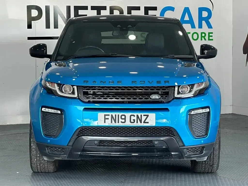 Used Land Rover Range Rover evoque Landmark 240 HP (176 kW) 2019 Blue SUV