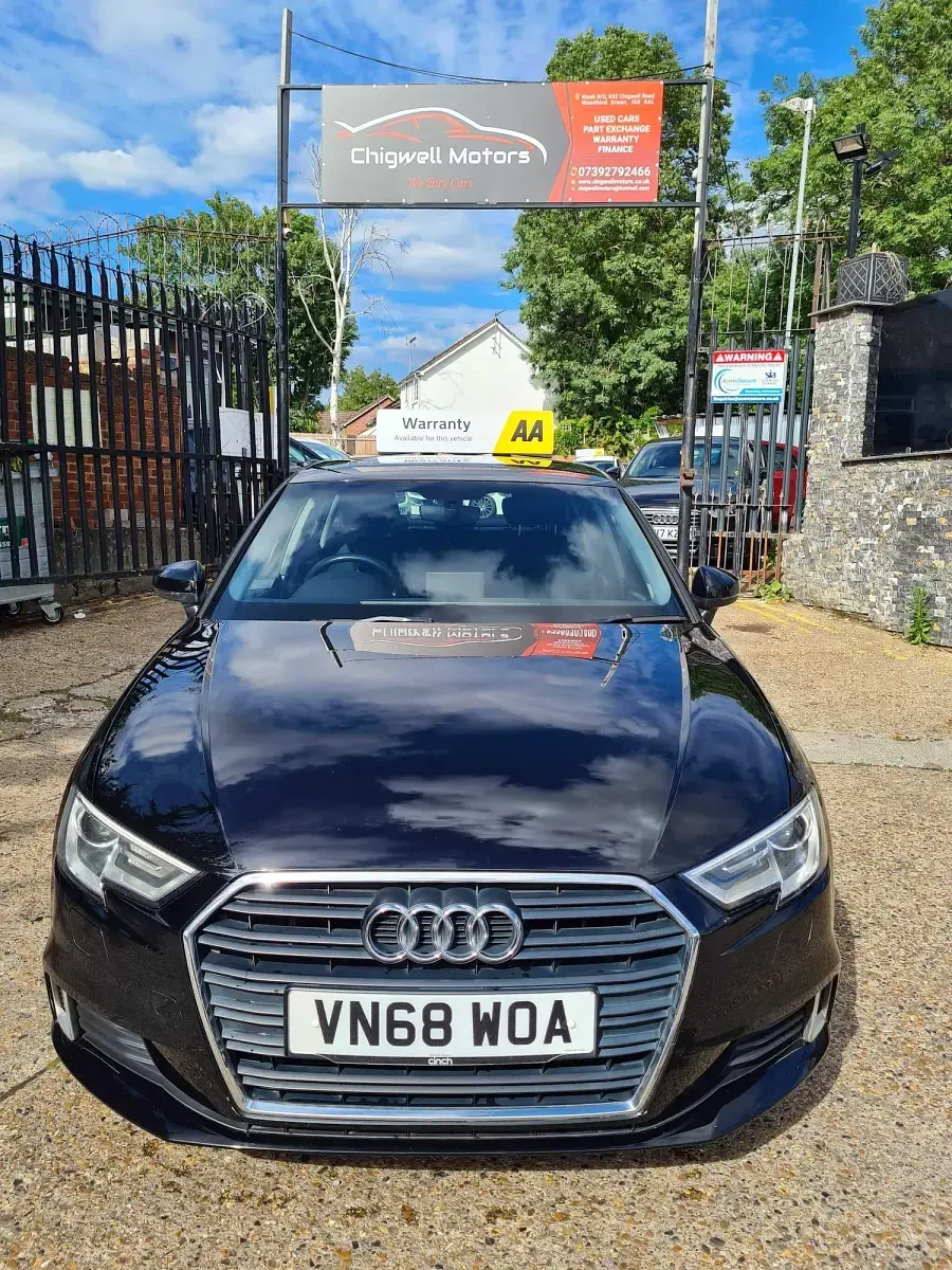 Used Audi A3 Sportback Sport 2018 Black Hatchback