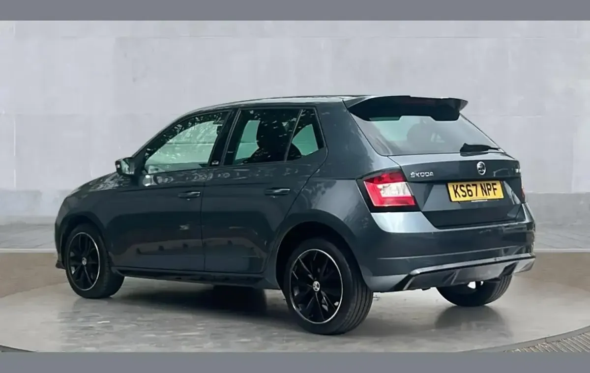 Used Skoda Fabia Monte Carlo 110 HP (80 kW) 2018 Grey Hatchback