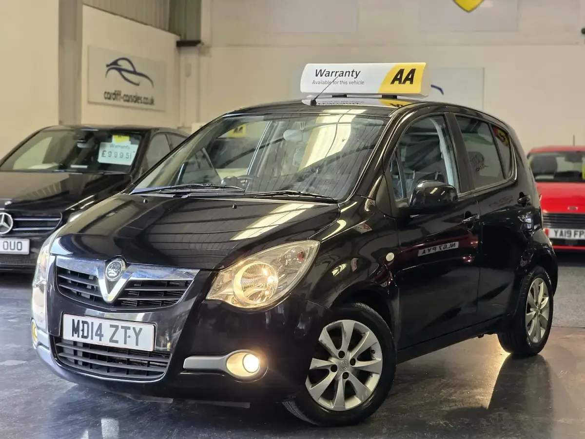 Used Vauxhall Agila 94 HP (69 kW) 2014 Black MPV