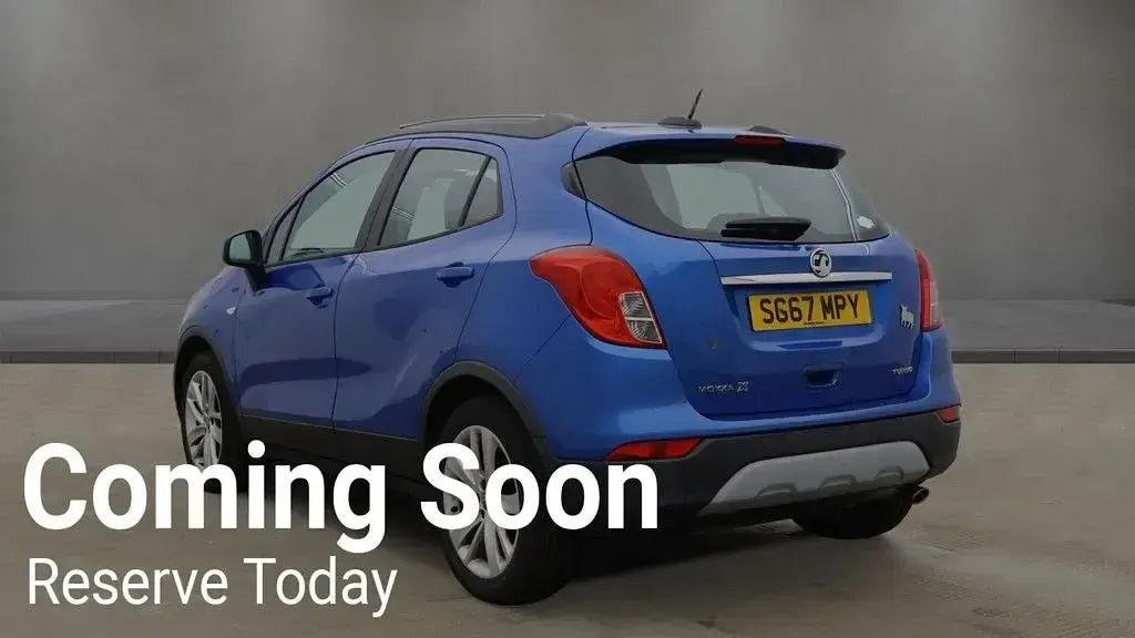 Used Vauxhall Mokka X Design Edition 140 HP (102 kW) 2017 Blue SUV