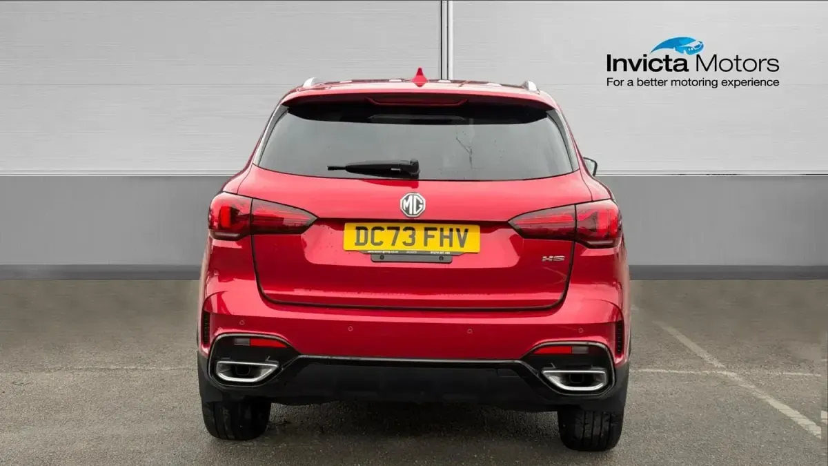 Usado MG HS Trophy 162 CV (119 kW) 2024 Rojo SUV