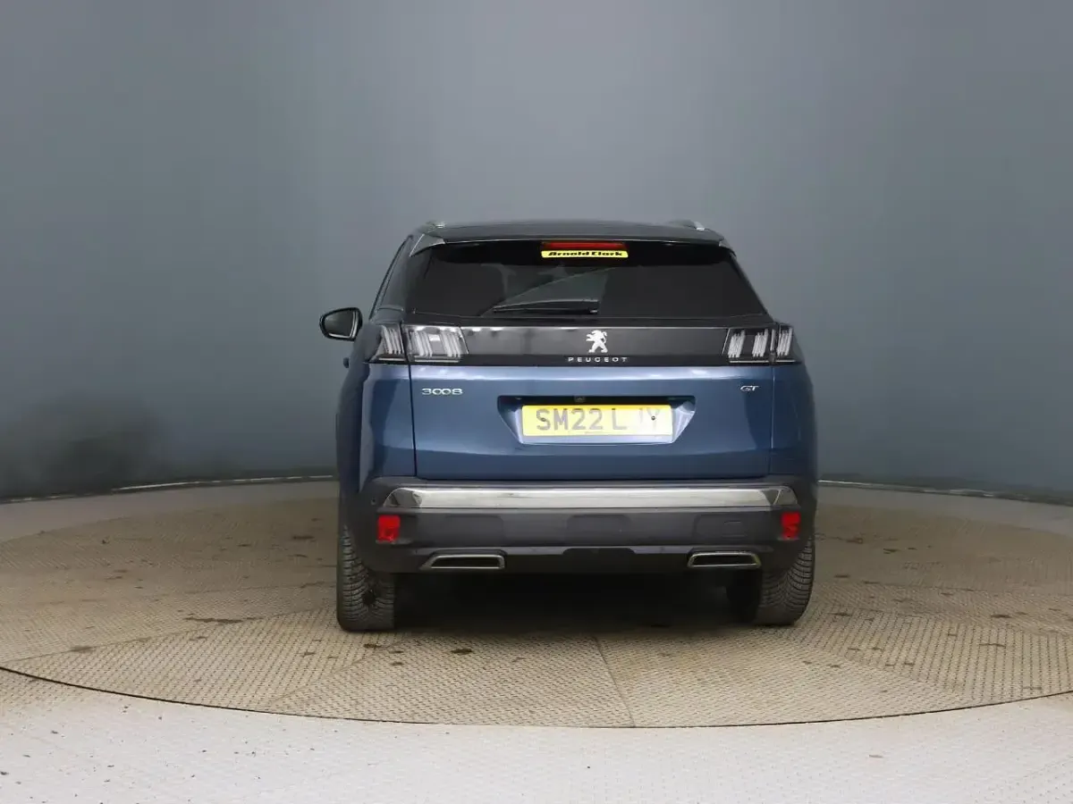 Used Peugeot 3008 GT 131 HP (96 kW) 2022 Blue SUV