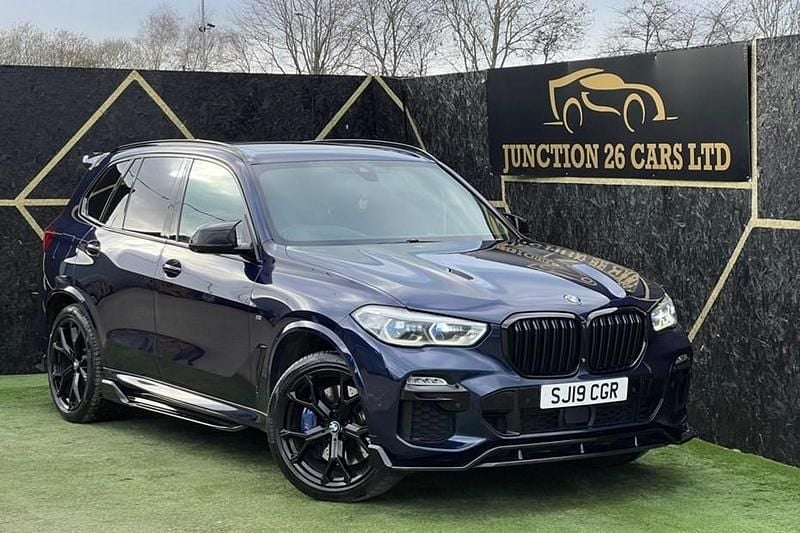 Begagnad BMW X5 M Sport 2019 Blå SUV
