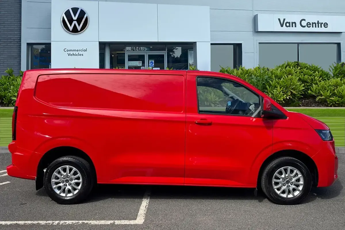 Used VW Transporter Pro 110 HP (80 kW) 2025 Red Van